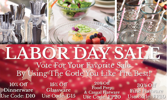 Labor Day Sale