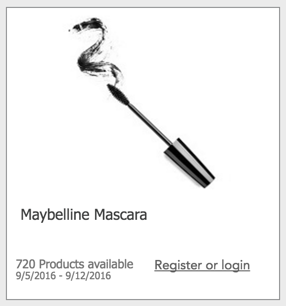 Free Maybelline Mascara