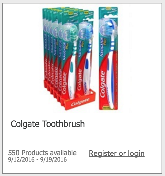 Free Colgate Toothpaste