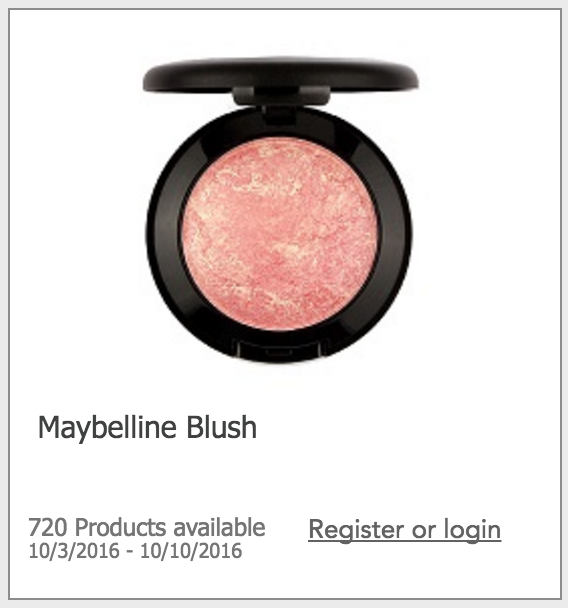 Free Maybelline Blush