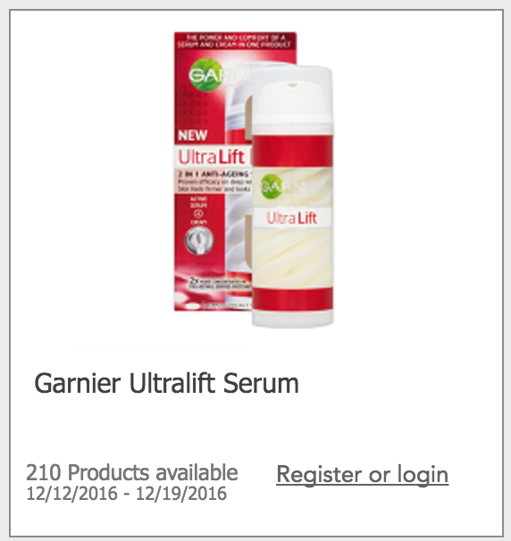 Free Garnier Toluna