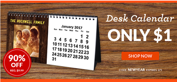 Desk Calendar