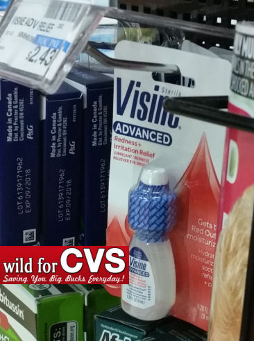 Visine travel size deals