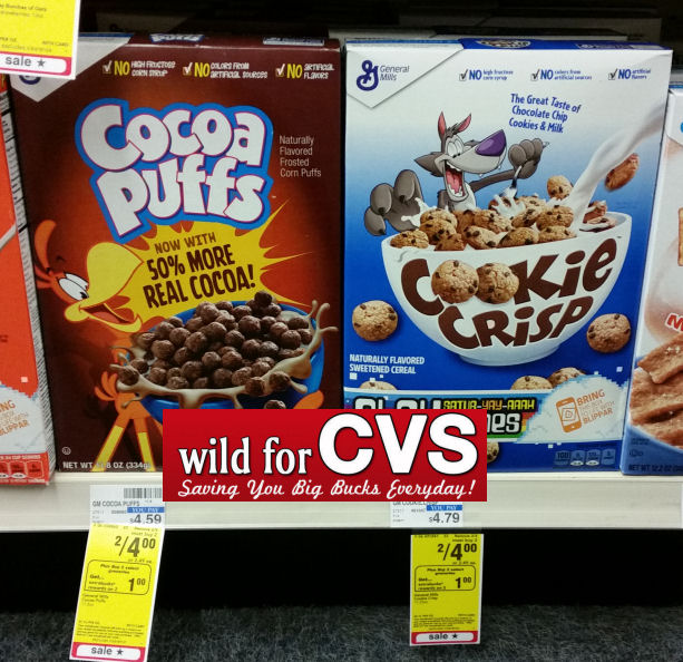 cocoa puffs & cookie crisp