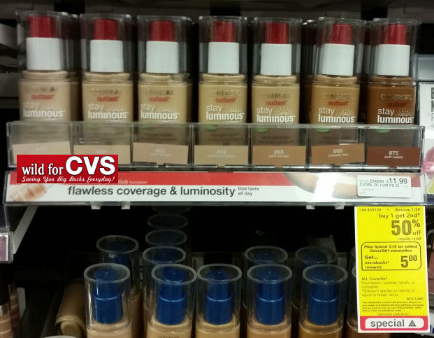 covergirl luminous foundation deal