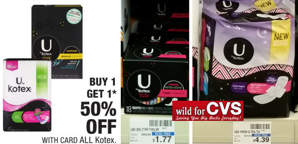 kotex deals