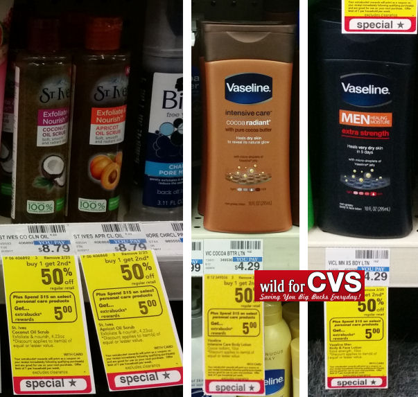 St ives and vaseline deals