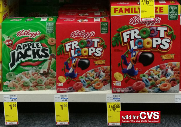 kelloggs froot loops and apple jecks