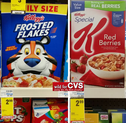 Kellogg's Frosted Flakes & Special K deal