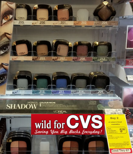 Loreal eye shadows deal