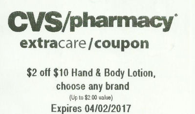 lotion coupon