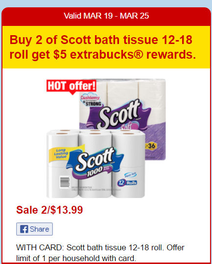 scott bath tissue deal