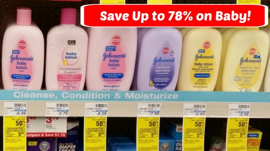 Johnson's Baby coupons CVS