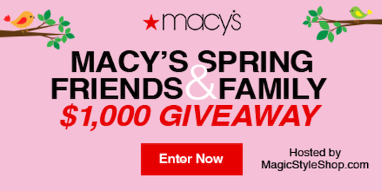 Macy's Giveaway