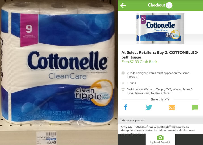 Cottonelle deal