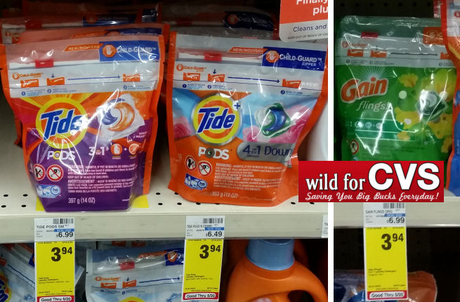 Tide pods gain flings deals