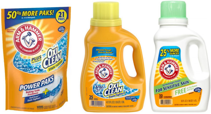 arm & hammer detergents