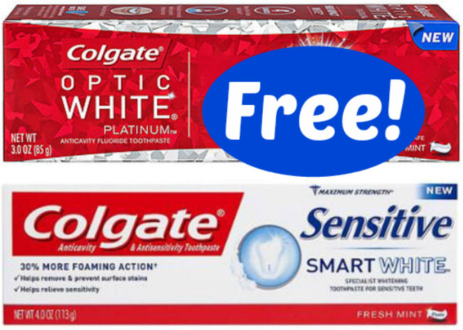 Free Colgate Toothpastes Starting Tomorrow!