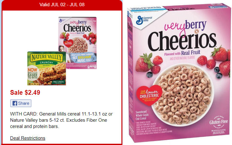 Very Berry Cheerios coupon