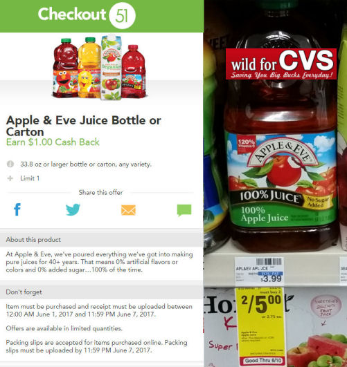 apple & eve deal