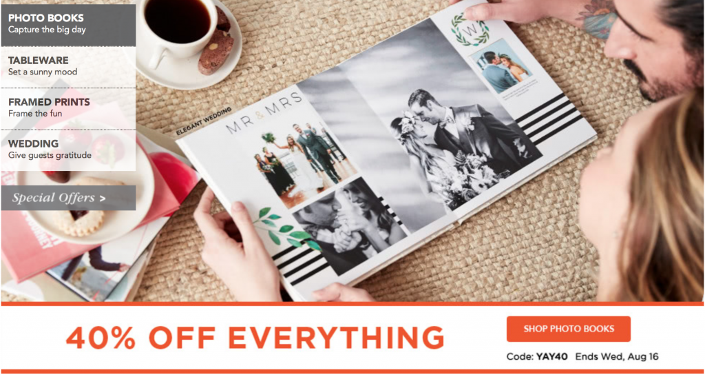 Shutterfly 40 off