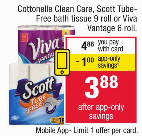 cottonelle viva scott