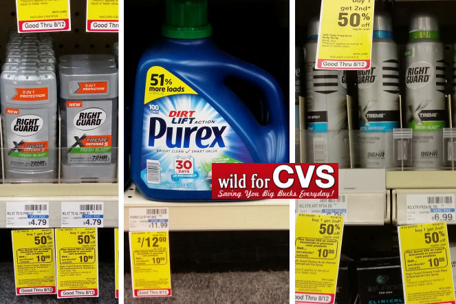 purex and right guard deals