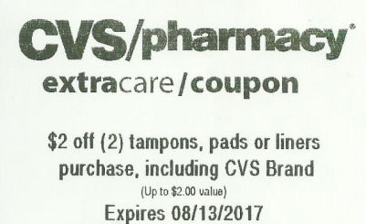 tampons coupon