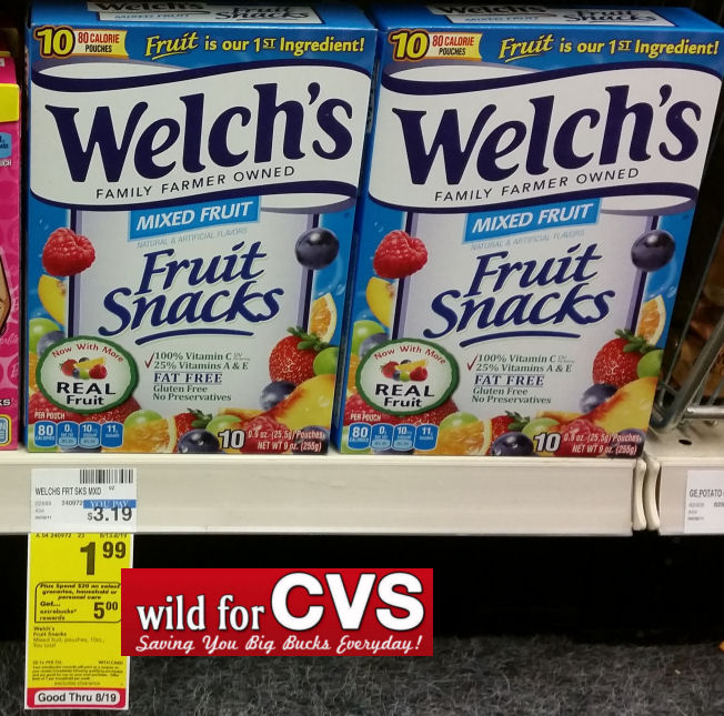 welch's fruit snacks deal