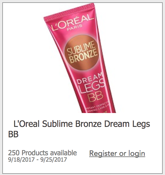 Free L'Oreal Toluna