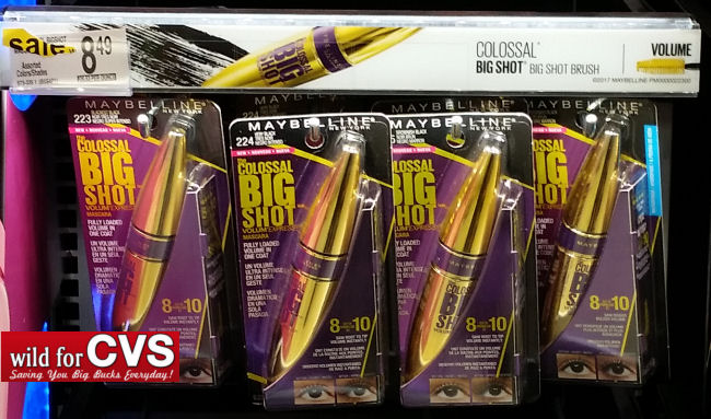 Maybelline colossal big shot mascara deal