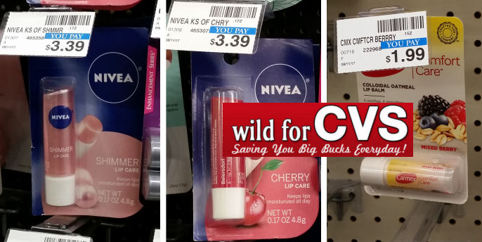 Nivea and carmex lip deal