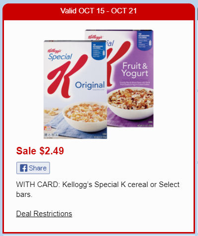 kellogg's special k