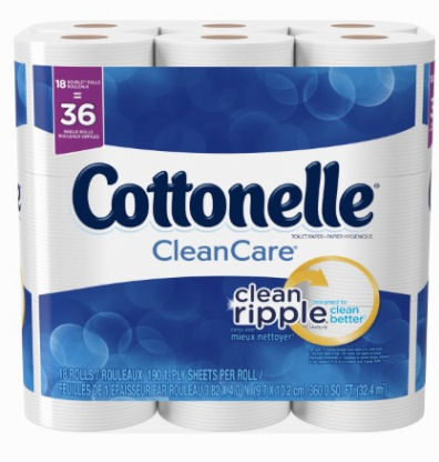 cottonelle 18 double rolls