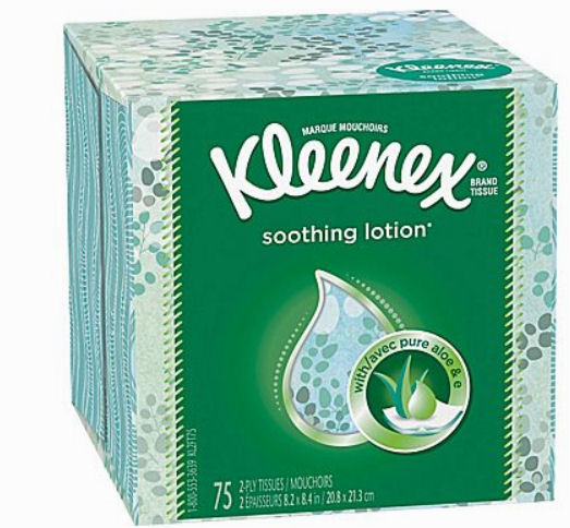 kleenex soothing lotion deal
