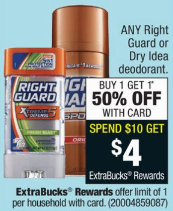 right guard deodorants