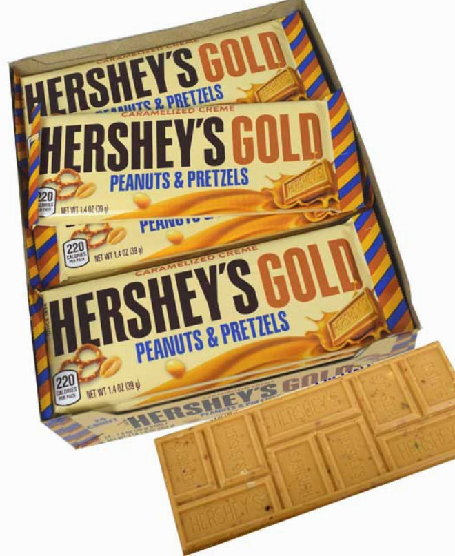 hershey's gold bars