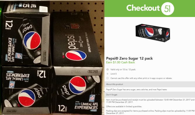 pepsi zero deal