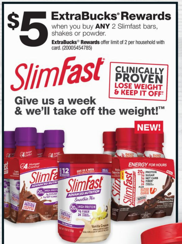 slimfast deals