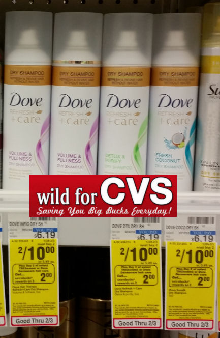 dove dry shampoo deal