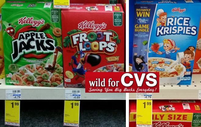 Kellogg's cereals deals