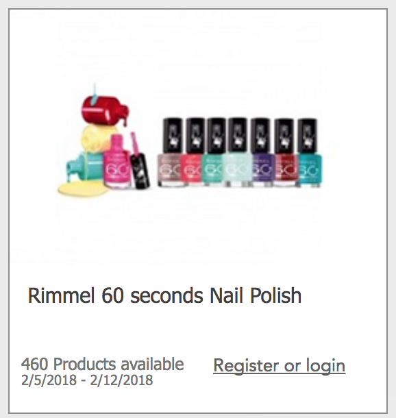 Rimmel Nail Polish