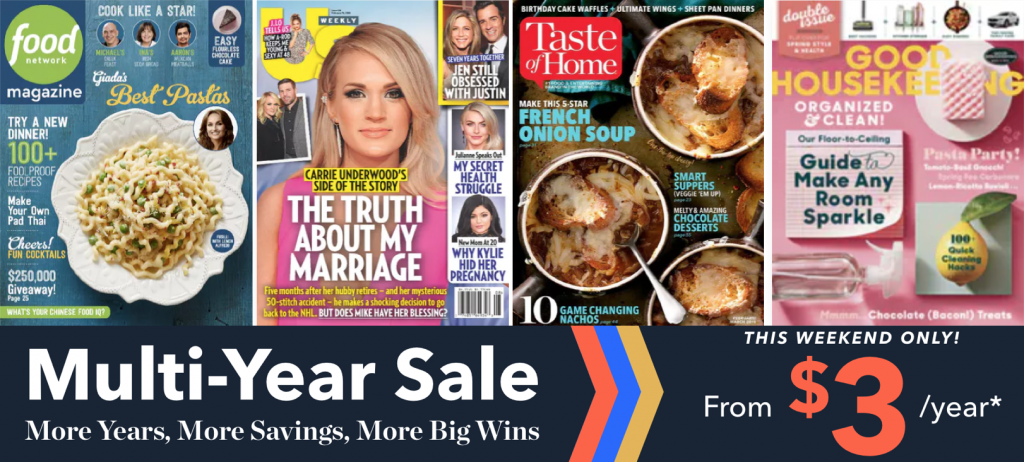 Magazine Sale