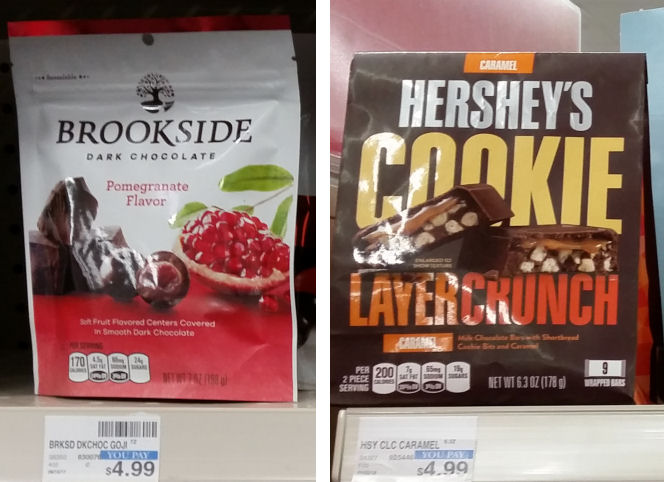 brookside and hershey's cookie layer crunch deal