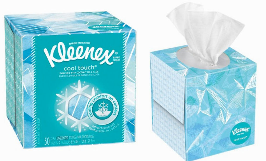 kleenex cool touch