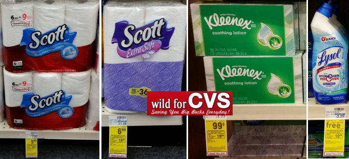 kleenex scott and lysol deal