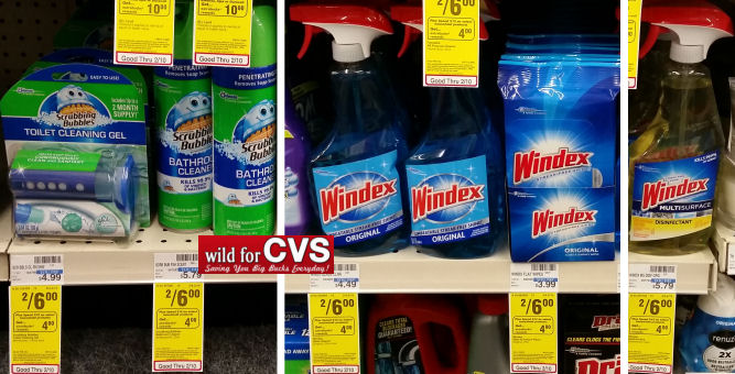 scrubbing bubbles and windex deal