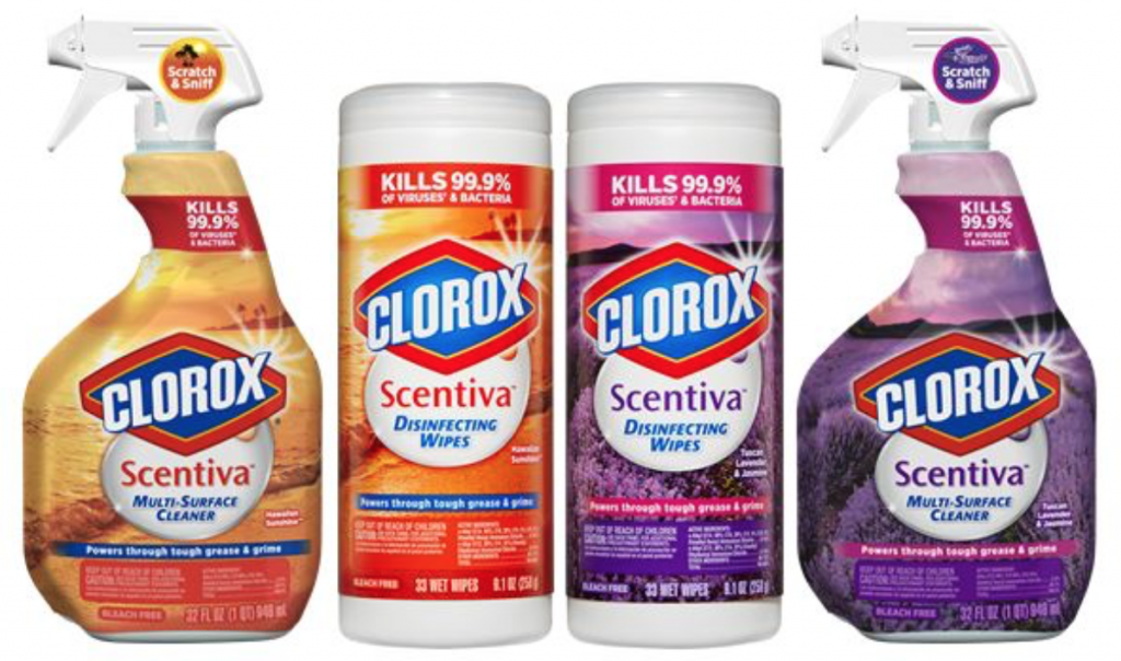 Clorox Scentiva coupons