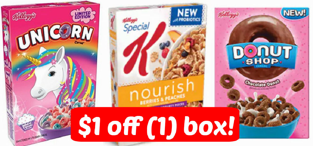 kelloggs cereals $1 coupon