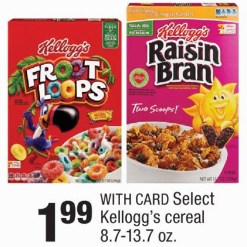 kellogg's cereals